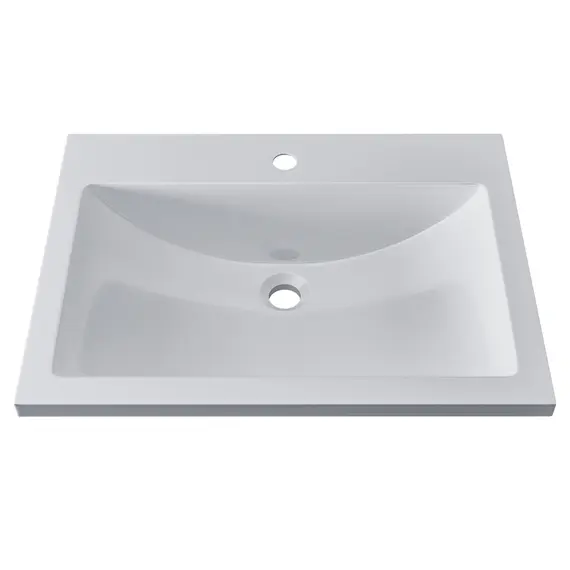 Раковина для ванной Uperwood Self  белая глянцевая