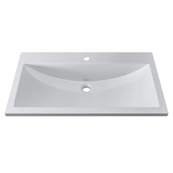 Раковина для ванной Uperwood Self  белая глянцевая