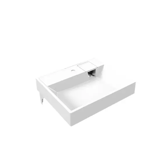 Раковина над стиральной машиной Uperwood Naomi белая глянцевая