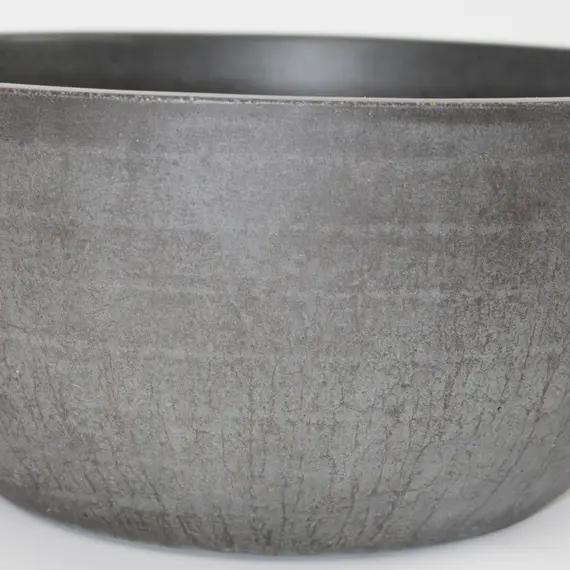 Раковина накладная бетонная Uperwood Belfast 30х30х13,5 см, круглая, графит