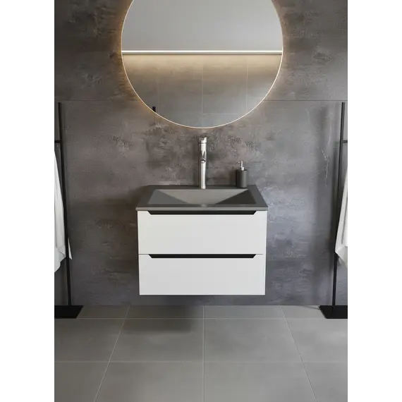 Раковина для ванной Uperwood Geo , графит