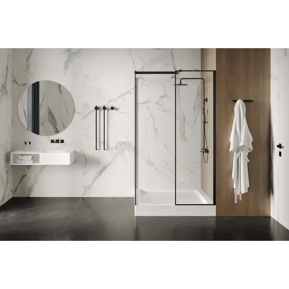 Душевой поддон ABBER AD3D090 90х90 квадратный, акриловый, белый