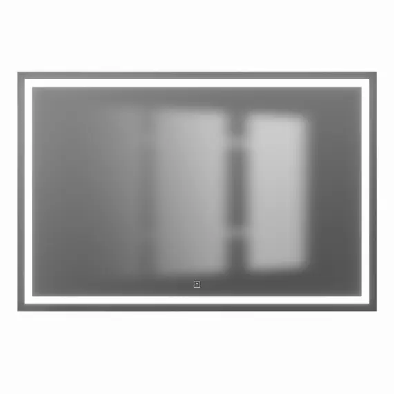 Зеркало с подсветкой Uperwood Tanos , сенсор/антизапотевание/без рамы