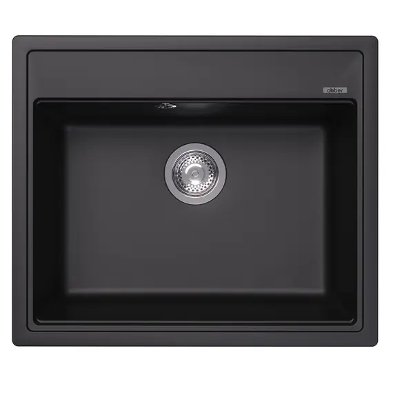 Кухонная мойка ABBER Quarz AQ2902B черная