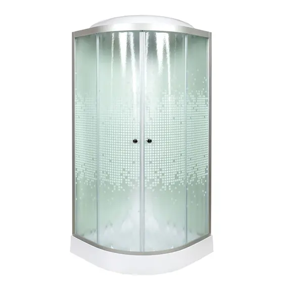 DTO  Душевая кабина  L908 низкий/ с узором