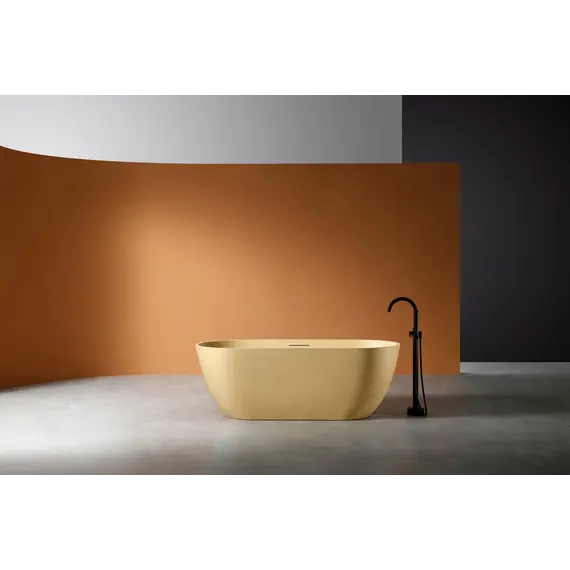 Ванна из искусственного камня ABBER Frankfurt 170х75 песочная матовая