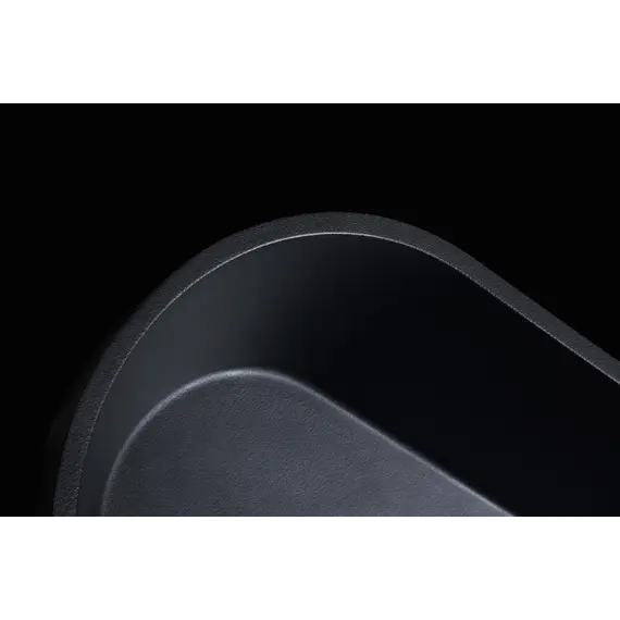 Ванна из искусственного камня ABBER Frankfurt  170х75 черная матовая