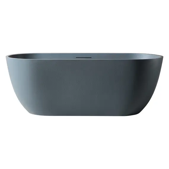 Ванна из искусственного камня ABBER Frankfurt 170х75 серая матовая