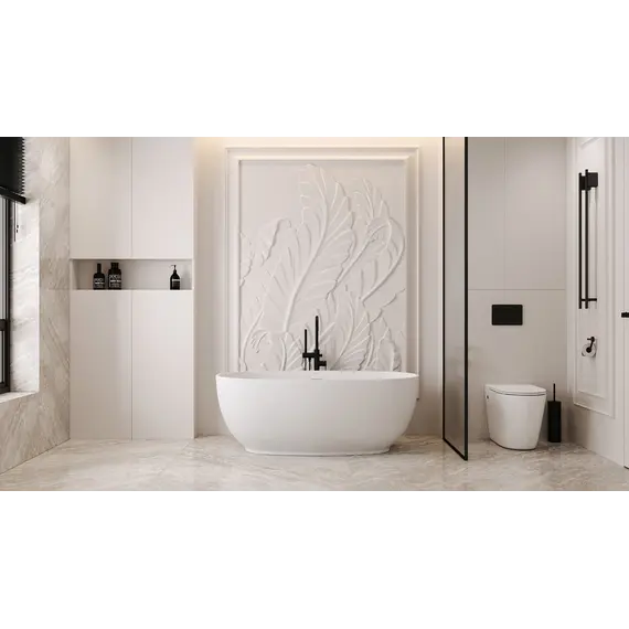 Ванна из искусственного камня ABBER Stein AS9641