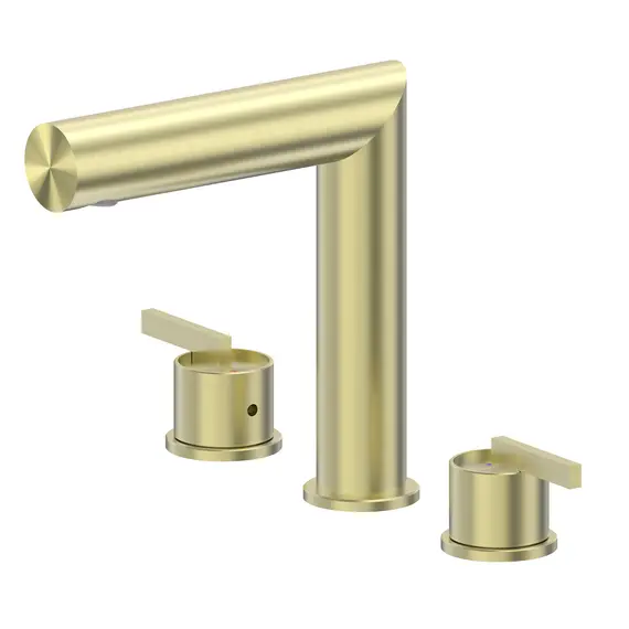 Смеситель ABBER Perfekte 316 AF8A08BG для раковины, золото брашированное