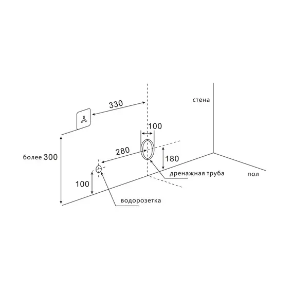 Комплект ABBER подвесной электронный унитаз-биде Bequem AC1119S с инсталляцией AC0101P2