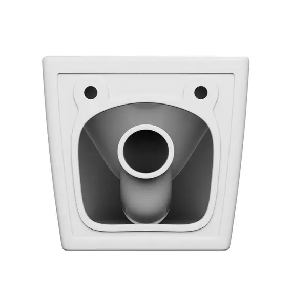 Унитаз ABBER Bequem AC1126P подвесной белый с импульсным смывом