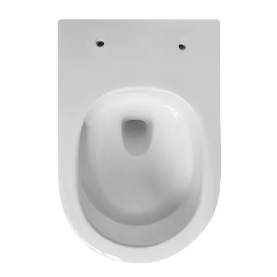 Унитаз ABBER Bequem AC1130 подвесной белый, безободковый, смыв торнадо