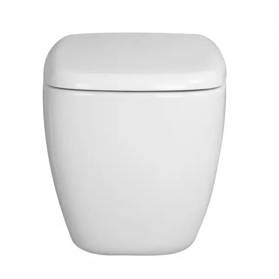 Унитаз ABBER Rechteck AC1217 подвесной белый, безободковый, смыв торнадо