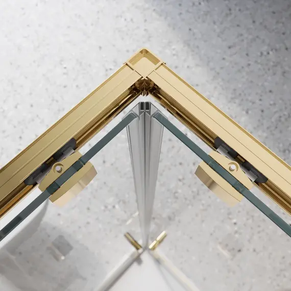 Душевой уголок BelBagno LUCE-A-2-90-C-ORO