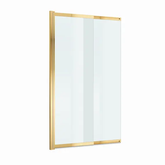 Душевая шторка на ванну BelBagno LUCE-VF-11/-C-ORO