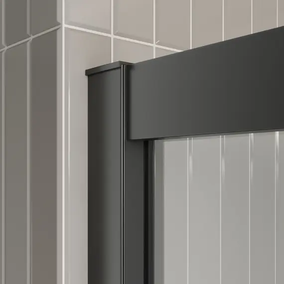 Душевая дверь BelBagno LUCE-BF-1-120-C-NERO