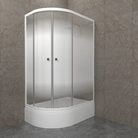 Душевое ограждение  Triton КОРАЛЛ-ЛАЙТ R/L 120х80 ( В- средний поддон)