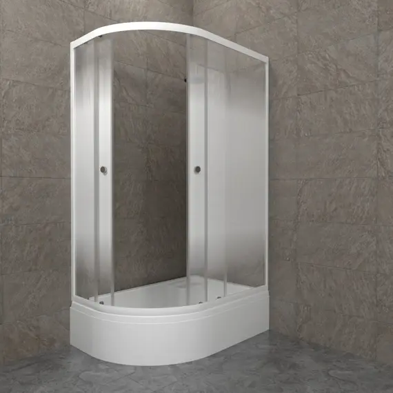 Душевое ограждение  Triton КОРАЛЛ-ЛАЙТ R/L 120х80 ( В- средний поддон)