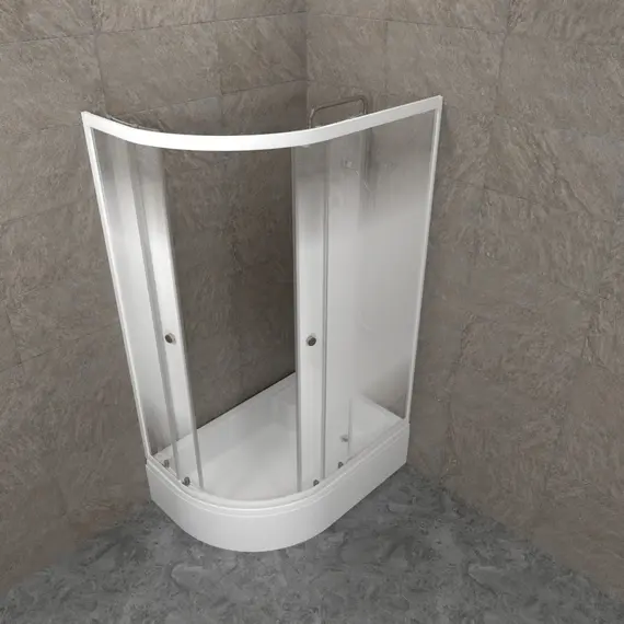 Душевое ограждение  Triton КОРАЛЛ-ЛАЙТ R/L 120х80 ( В- средний поддон)