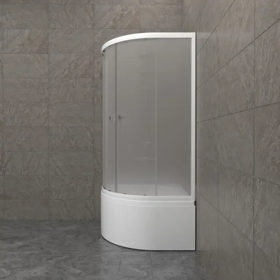 Душевое ограждение Triton ВЕЛЬВЕТ Б высокий поддон 90х90