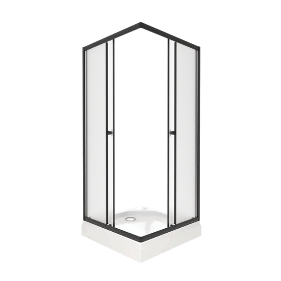 Душевое ограждение Triton "ВЕНТА-БВ" , низкий поддон , матовое стекло