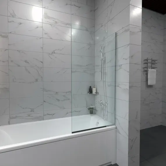 Штора на ванну Triton Статик хром