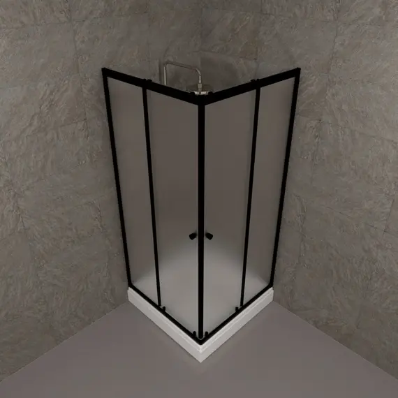 Душевое ограждение Triton "ВЕНТА-БВ" , низкий поддон , матовое стекло