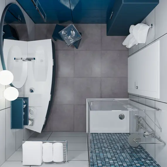 Душевое ограждение Triton "БРАВА-ХРОМ" 120х80 (низкий  поддон)