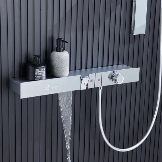 Встроенная душевая система Black&White GH-9025C