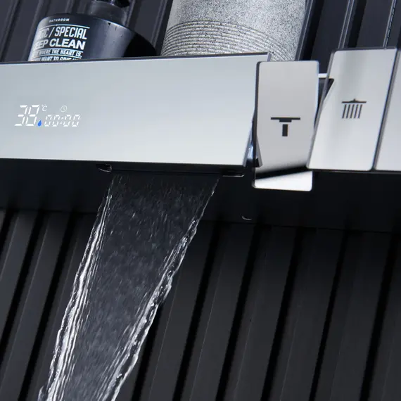 Встроенная душевая система Black&White GH-9025C