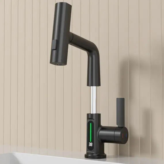 Смеситель для раковины Black&White SD3027B