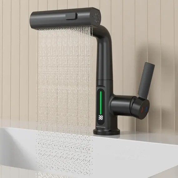 Смеситель для раковины Black&White SD3027B