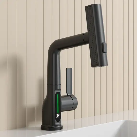 Смеситель для раковины Black&White SD3027B