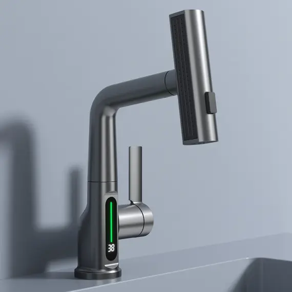 Смеситель для раковины Black&White SD3027GM