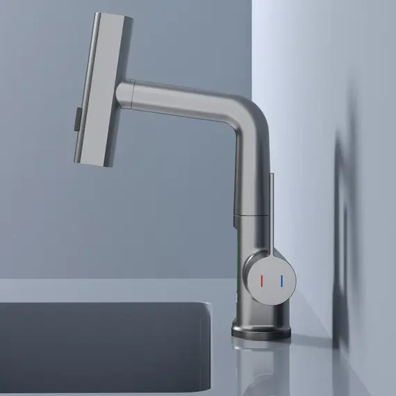 Смеситель для раковины Black&White SD3027GM