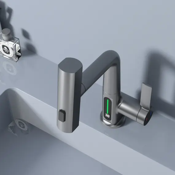 Смеситель для раковины Black&White SD3027GM