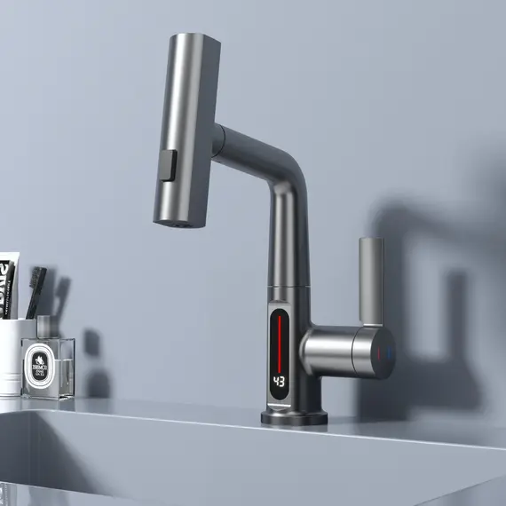 Смеситель для раковины Black&White SD3027GM