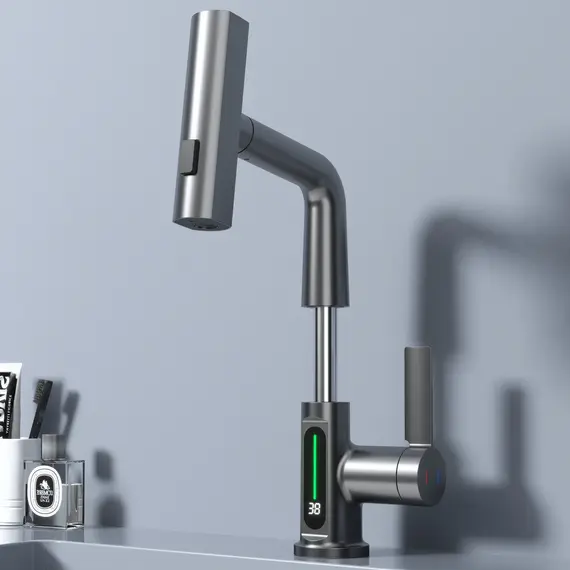 Смеситель для раковины Black&White SD3027GM