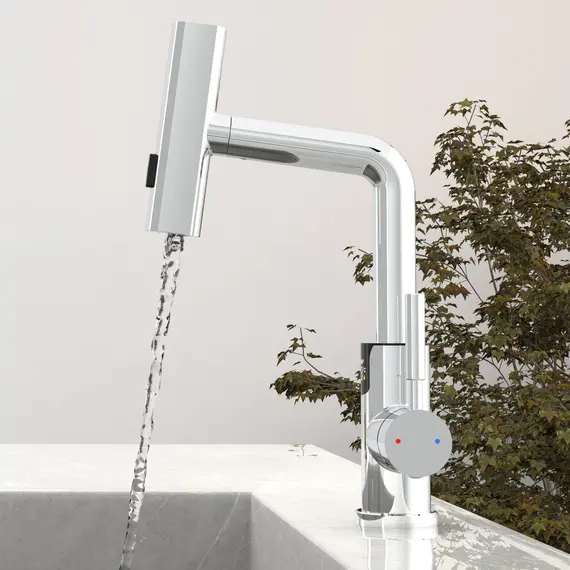 Смеситель для раковины Black&White SD3028C