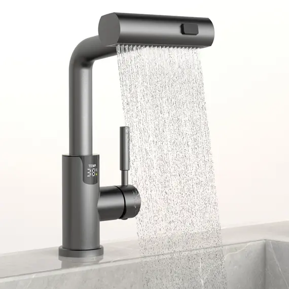 Смеситель для раковины Black&White SD3028GM