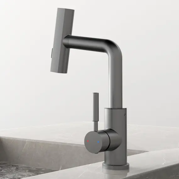 Смеситель для раковины Black&White SD3028GM