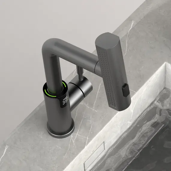 Смеситель для раковины Black&White SD3028GM