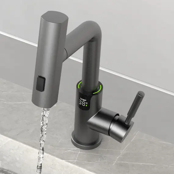 Смеситель для раковины Black&White SD3028GM