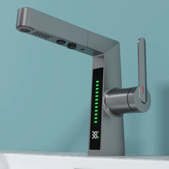 Смеситель для раковины Black&White SD3029GM