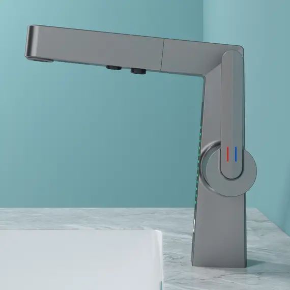 Смеситель для раковины Black&White SD3029GM