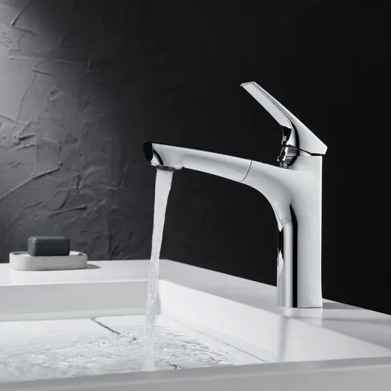 Смеситель для раковины Black&White UK7901C