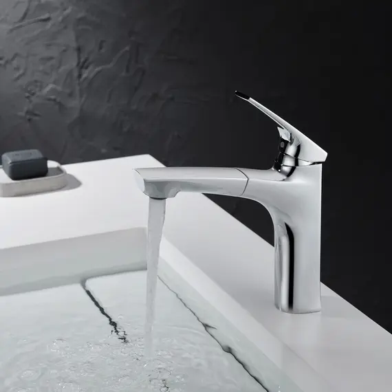 Смеситель для раковины Black&White UK7901C