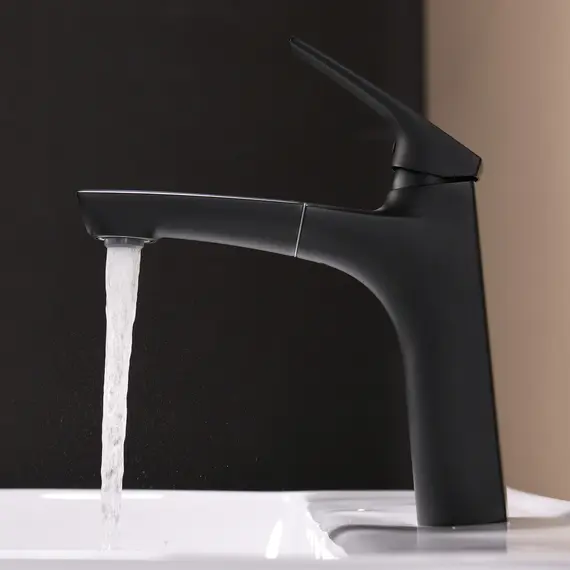 Смеситель для раковины Black&White UK7901B