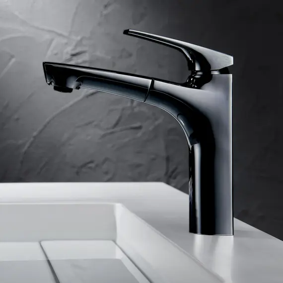 Смеситель для раковины Black&White UK7901B